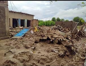 éboulement de boue au Pakistan