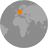 Kaart van de geografische verspreiding van de boskat