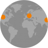 Carte répartition géographique ours brun